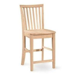 International Concepts 265-24 Mission Stool - 24 in. sh

