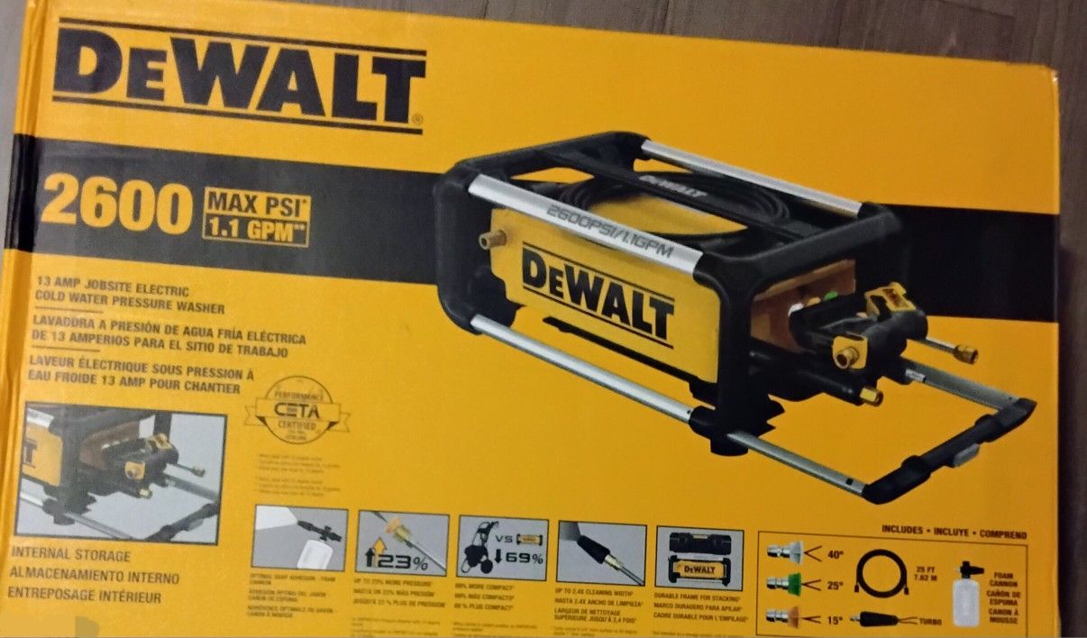 Deŵalt Pressure washer