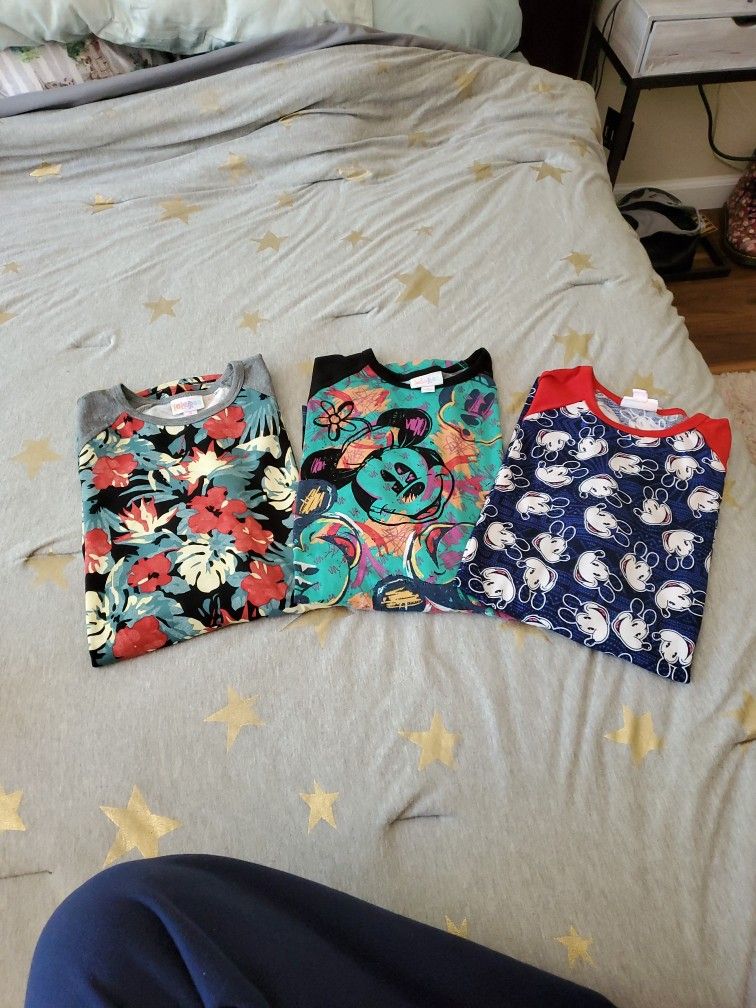 Lularoe 3/4 Sleeve Shirts