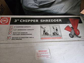 3" Chipper Shredder