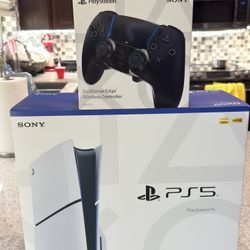 Ps5 Slim Disc And DualSens Controller 