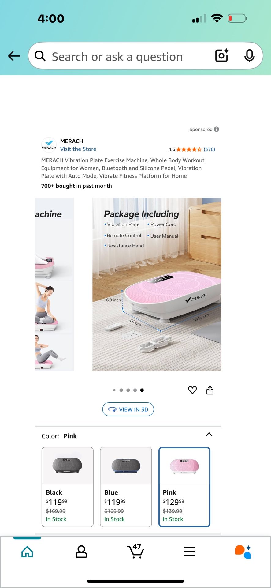 Vibration Plate, Exercise Machine