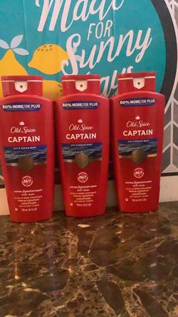 Old Spice Captain Body Wash 3-Pack 24 fl oz price is firm