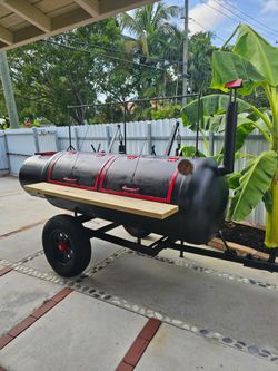 Smoker bq trailer