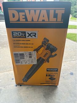 New Dewalt Blower