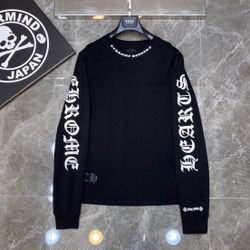 chrome hearts long sleeve black 