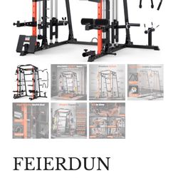 FEIERDUN Power Cage Smith Machine FOR01
