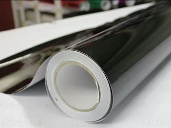 Gloss Black Vinyl Wrap Roll
