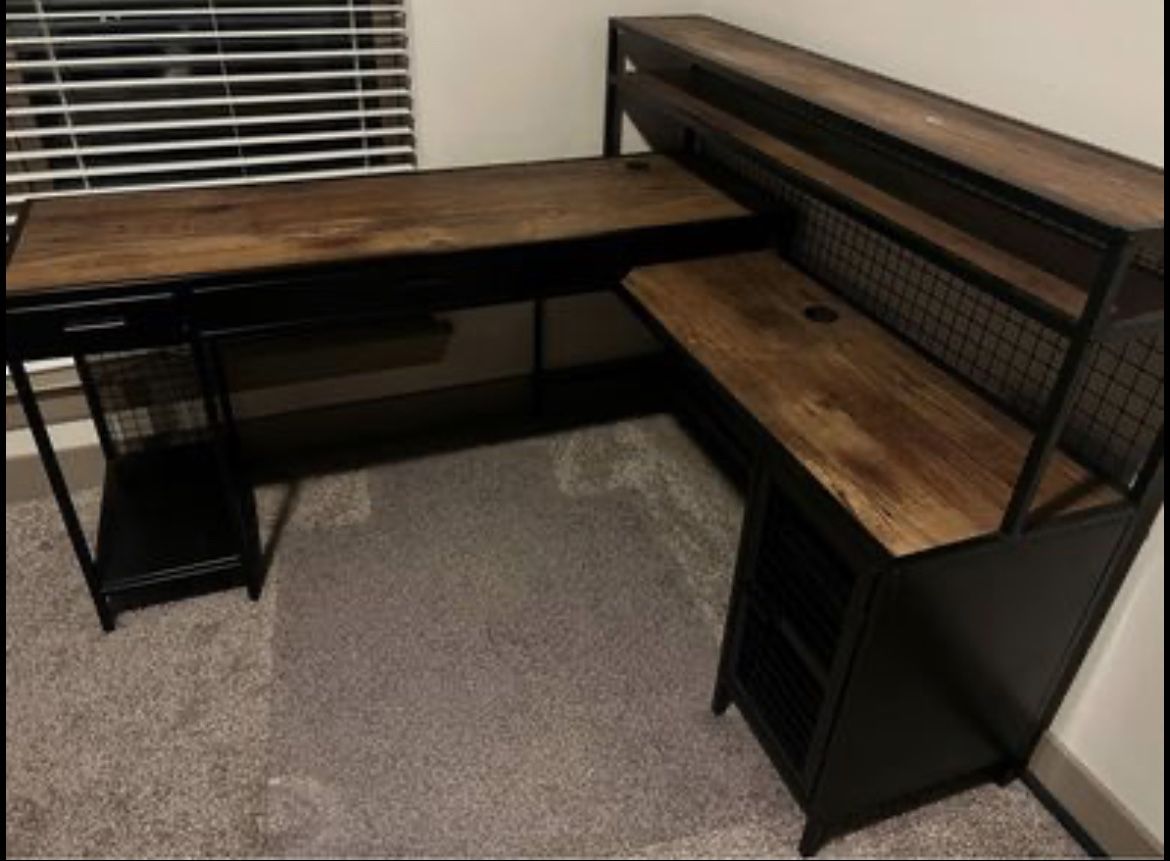 L-Shaped desk (Nebraska Furniture Mart)