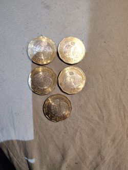Monedas Mexicanas  $16 Por Todas