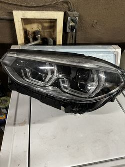 2018-2021 BMW X3 X4 LEFT DRIVER SIDE HEADLIGHT LED ADAPTIVE OEM (contact info removed)-03