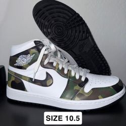 Jordan 1 Retro High Golf Shoes Size 10.5 New 