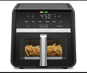 Chefman TurboFry XL 9-Quart Air Fryer, Black - (READ)