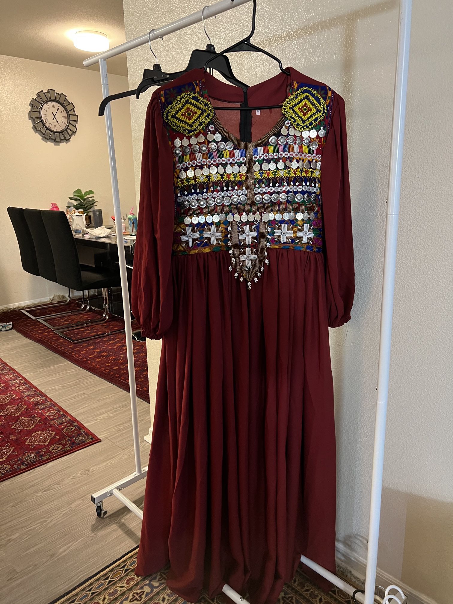 Afghan Long Dress 