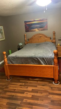 Queen bed