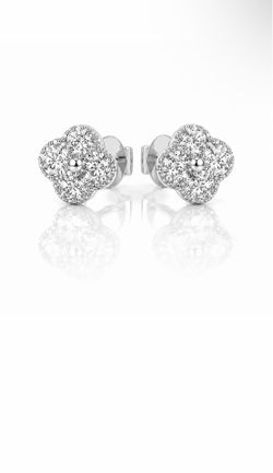 Clover stud earrings