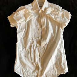 White Goodfellow Button-up Dress Shirt
