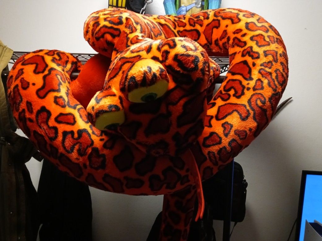 Giant Carnival Stuffed Snake