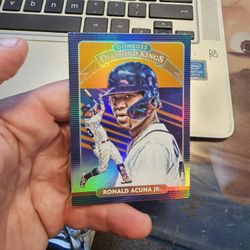 Ronald Acuna Jr Baseball Card 