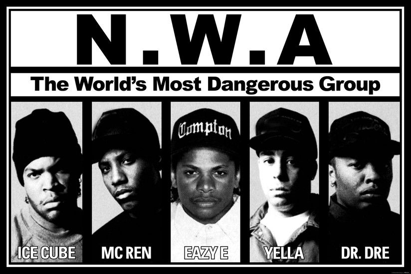 N.W.A. World's Most Dangerous Wall Poster