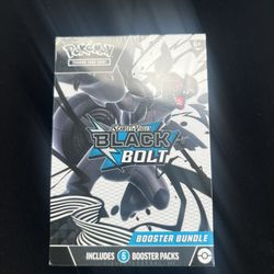 Pokémon Black Bolt Booster Bundle 