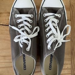 Converse All-Star, Gray Size 9 1/2 Like New 9.5