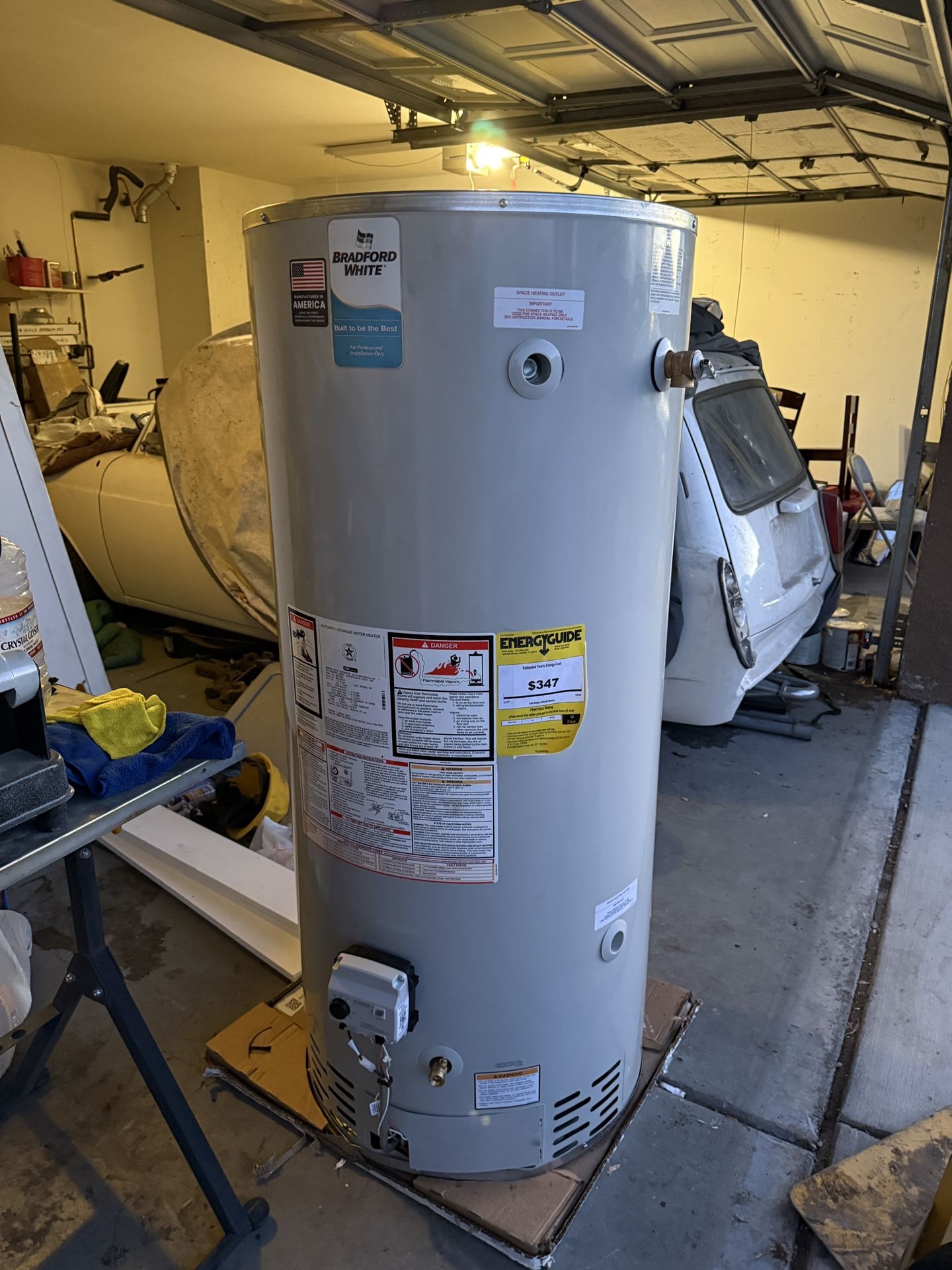 Brand New 75 Gallon Gas Water Heater 