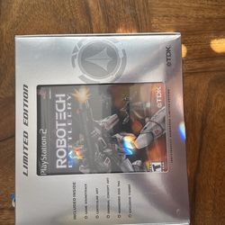 Limited Edition Robotech Battlecry For Ps2 NIB