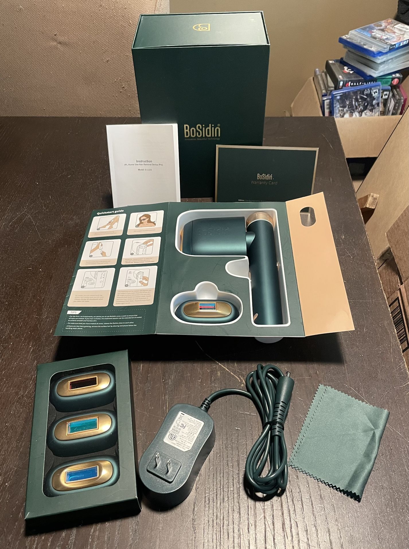 BoSidin Laser Hair Removal System (Model: D-1178)