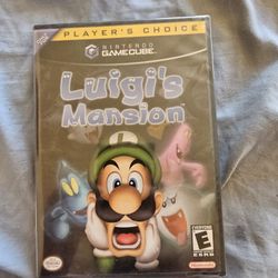 Luigis Mansion for Game Cube, brand new, factory sealed