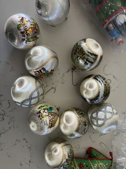 Christmas Vintage Ornaments 