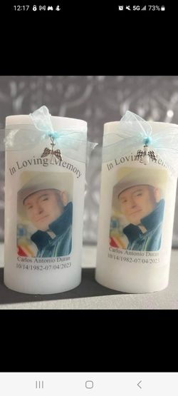 Flameless Memorial Candles 
