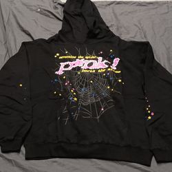 Spyder Sp5der Hoodie Mens Size LARGE 
(READ THE DESCRIPTION)