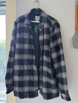 LL Bean Fleece-Lined Shirt Jacket