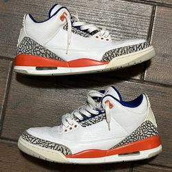 Jordan Retro 3s Knicks $50 FIRM NO TRADES 