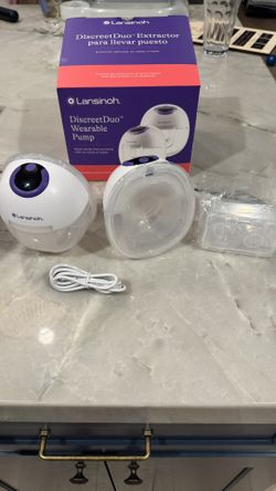 Lansinoh Discreet Duo Wearable Cordless Breast Pump