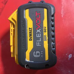Dewalt Flex volt 6ah 60v Battery