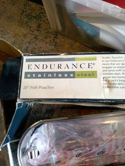 Endurance Stainless Steel 20" Fish Poacher!