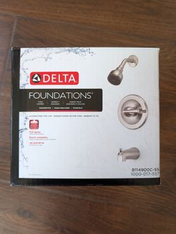Delta Foundations Tub & Shower Faucet Set