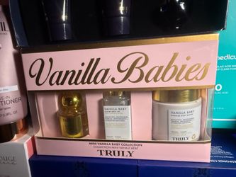 NEW Truly Beauty Vanilla Babies Mini Luxury Body Collection Set