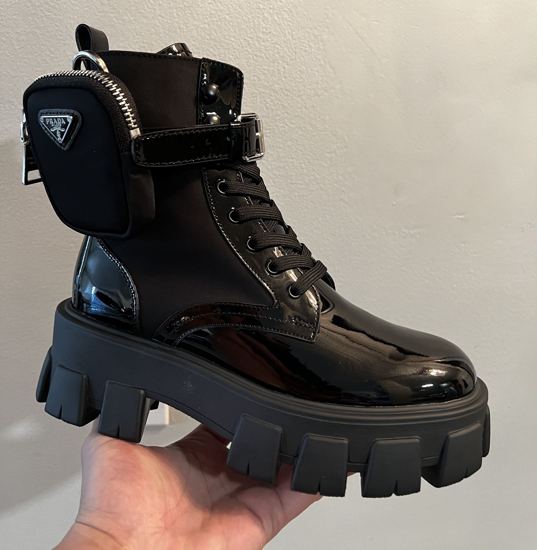 Women Combat Boots Size 39 