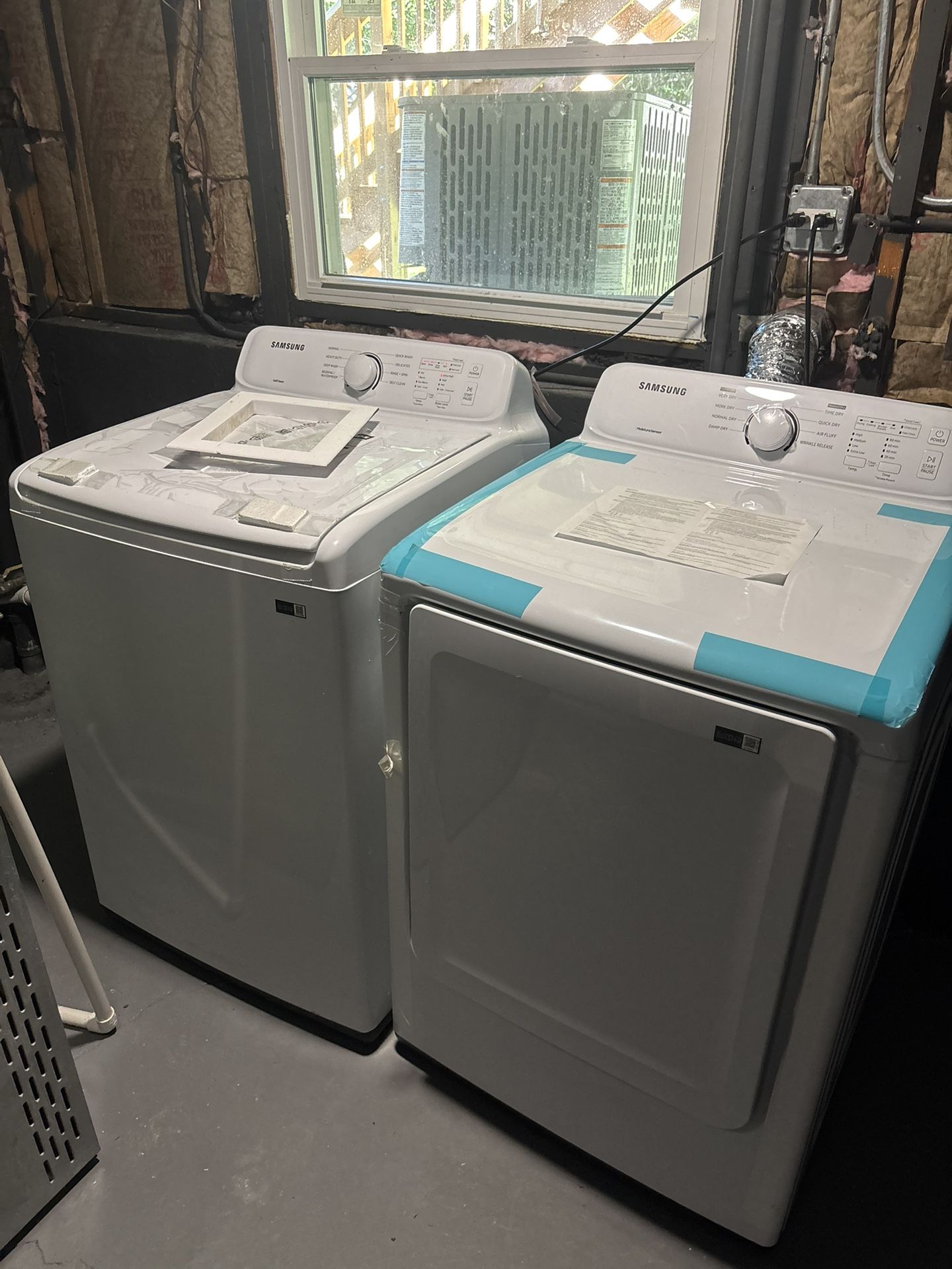 Samsung Washer & Dryer Set
