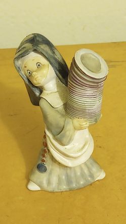 Vintage Fontanini Old Resin Figurine