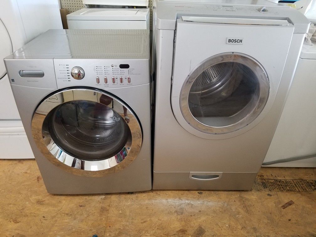 Washer and dryer