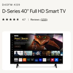 D-Series 40" Full HD Smart TV