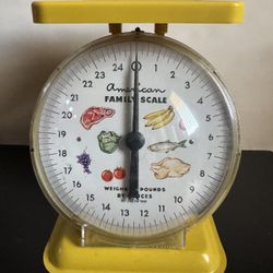 American Family Scale - Mid Century  Kitchen Scale