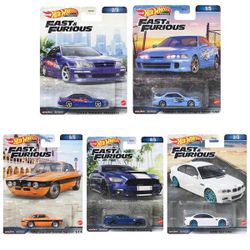 Fast & Furious Complete Set Hotwheels Premium