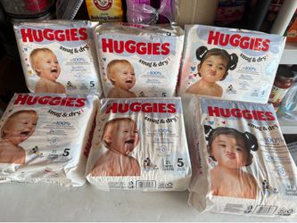 Huggies Diapers Size 4 and 5; $7 each