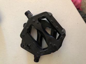 Brand new black bike pedals