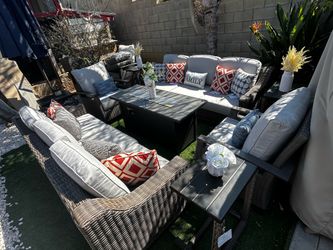 Patio set outdoor sumbrella fabric brand new